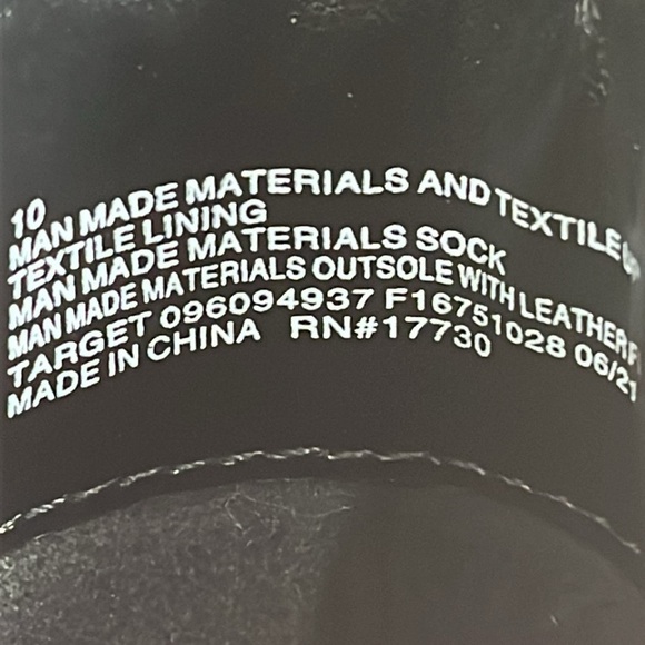 Universal Thread Linda Water Repellant Wedge Pull On Boots Black Sz 10 Chelsea - Picture 12 of 15